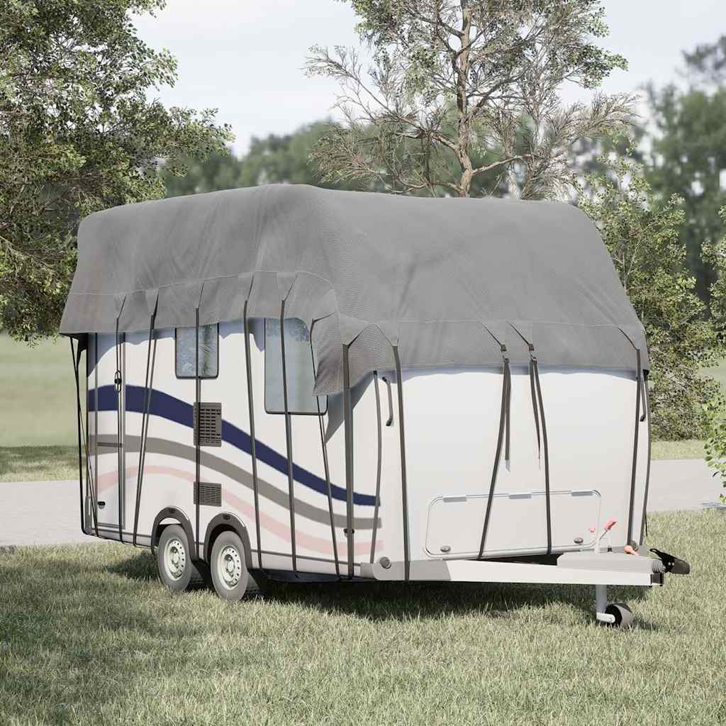 Caravan dakbedekking 500x300 cm vliesvlies grijs