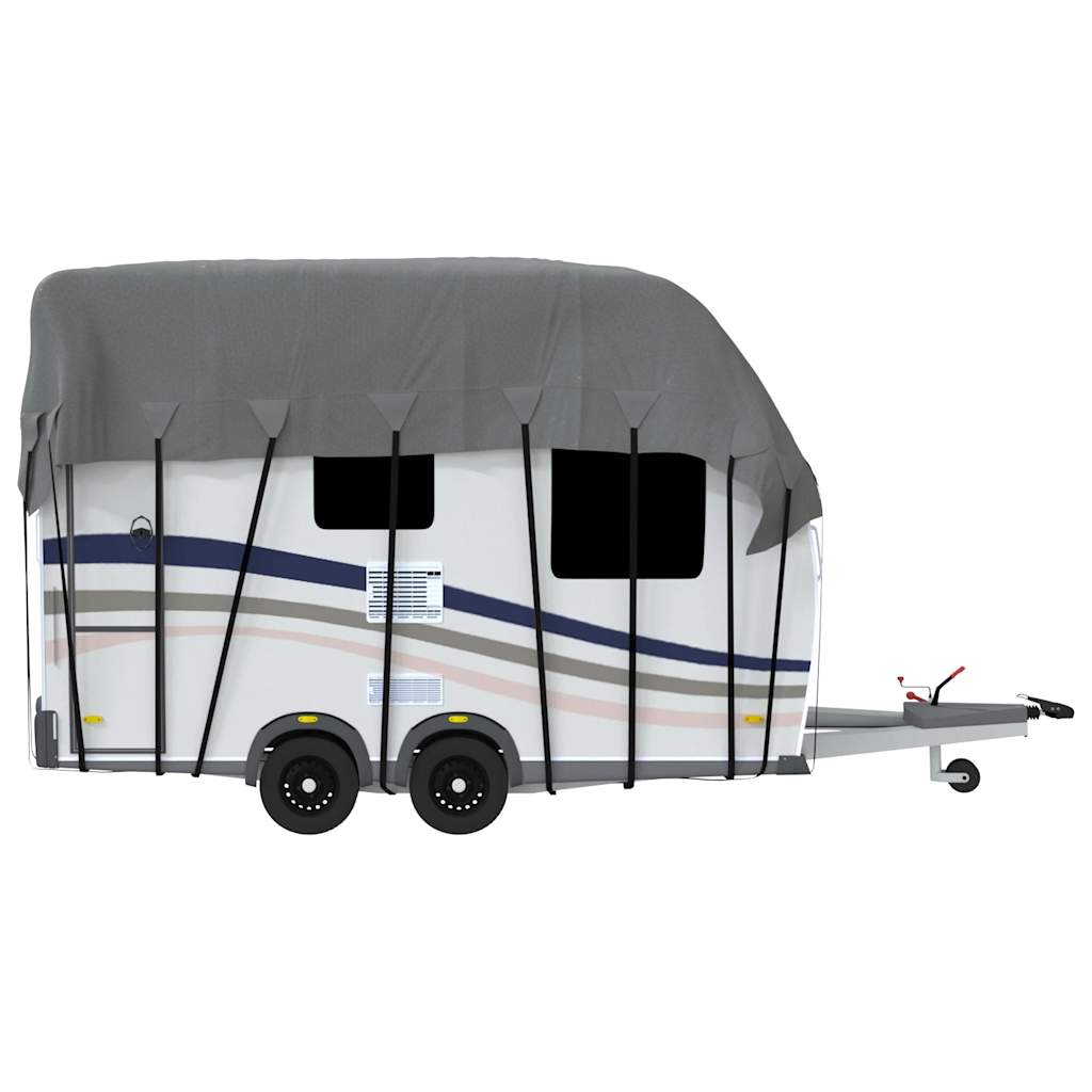 Caravan dakbedekking 600x300 cm vliesvlies grijs