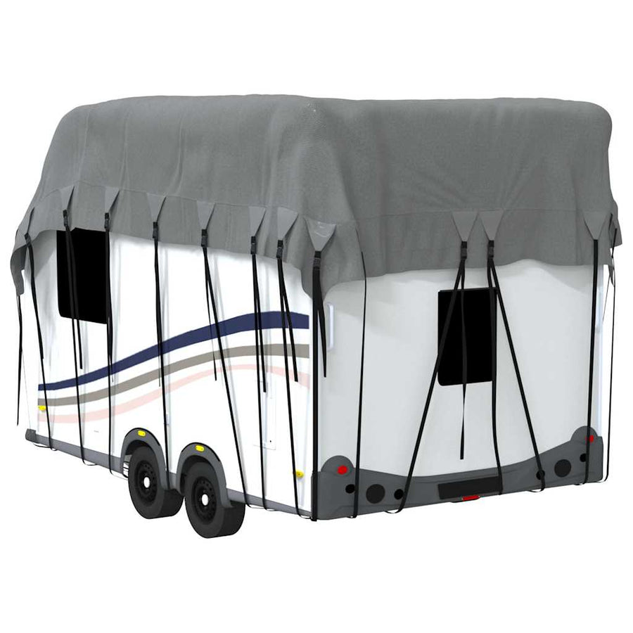 Caravan dakbedekking 600x300 cm vliesvlies grijs