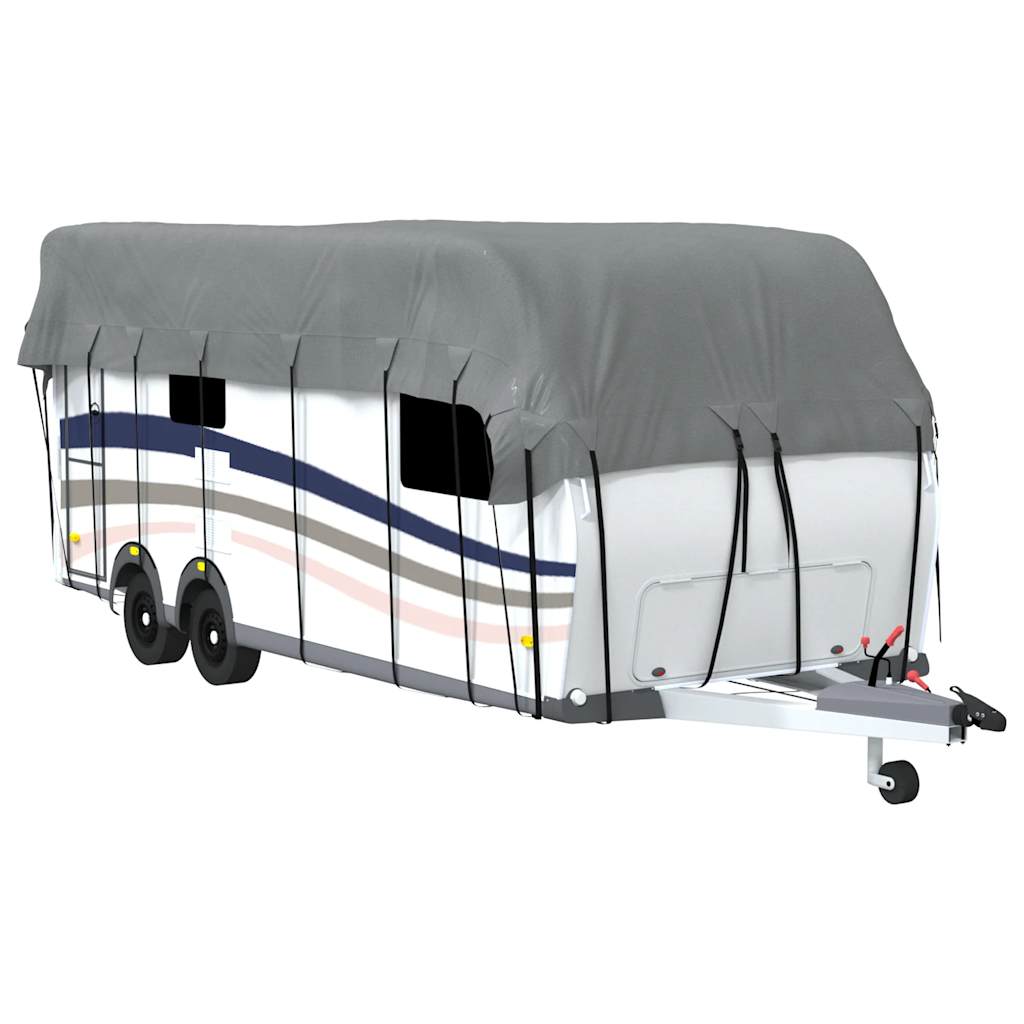 Caravan dakbedekking 700x300 cm vliesvlies grijs