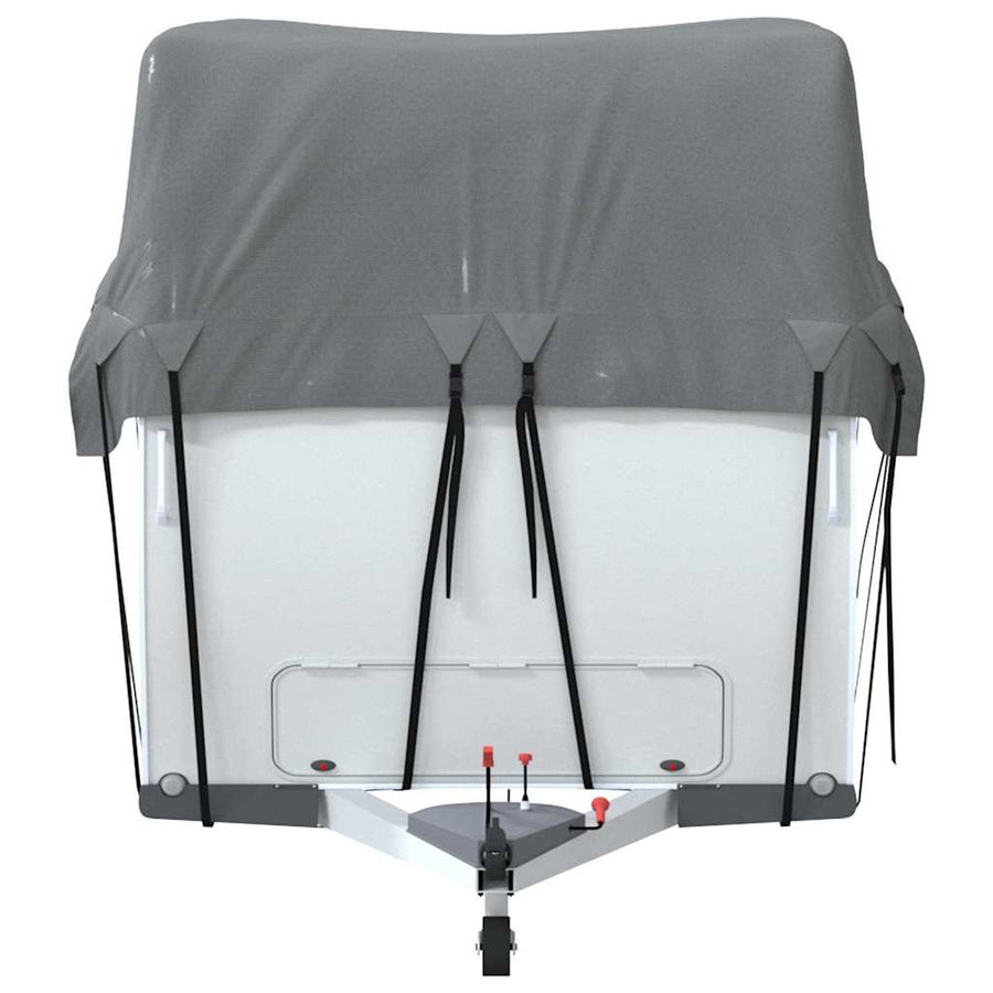 Caravan dakbedekking 700x300 cm vliesvlies grijs