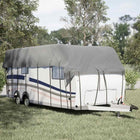 Caravan roof covering 700x300 cm non-woven fleece grey
