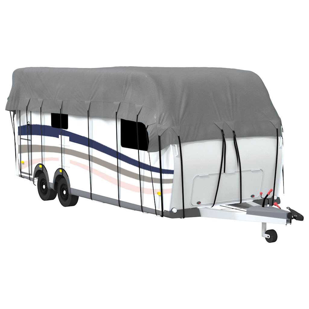 Caravan dakbedekking 800x300 cm vliesvlies grijs