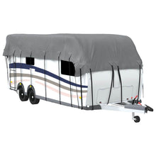 Caravan dakbedekking 800x300 cm vliesvlies grijs