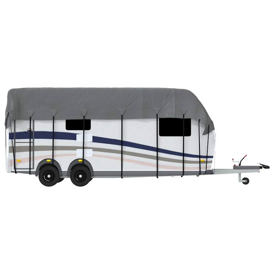 Caravan dakbedekking 800x300 cm vliesvlies grijs