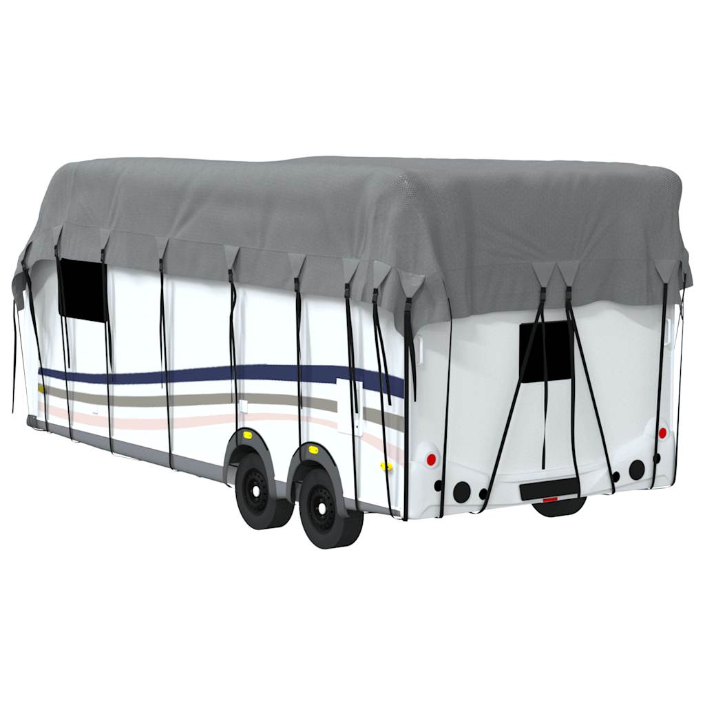 Caravan dakbedekking 800x300 cm vliesvlies grijs