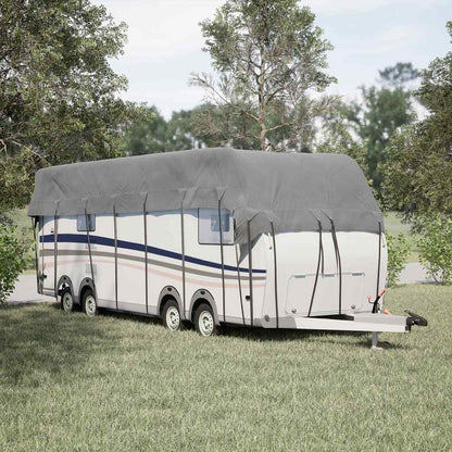 Caravan dakbedekking 900x300 cm vliesvlies grijs
