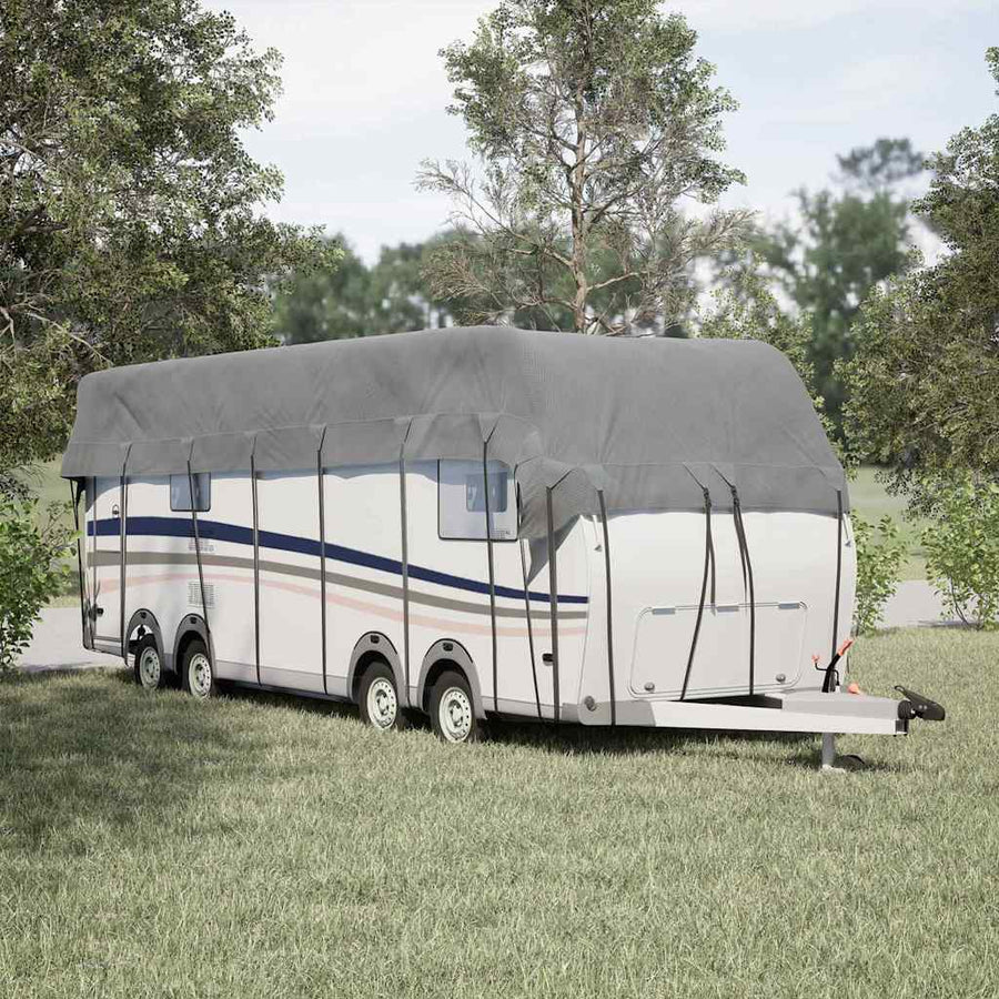 Caravan dakbedekking 900x300 cm vliesvlies grijs