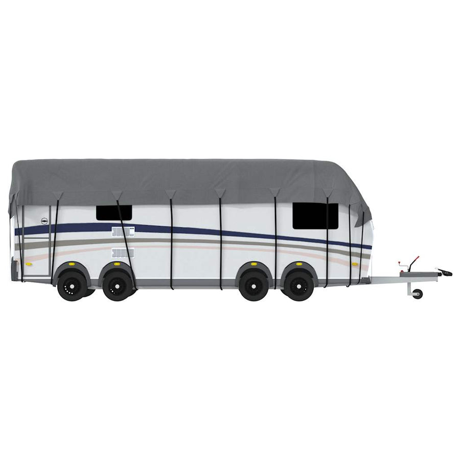 Caravan dakbedekking 900x300 cm vliesvlies grijs