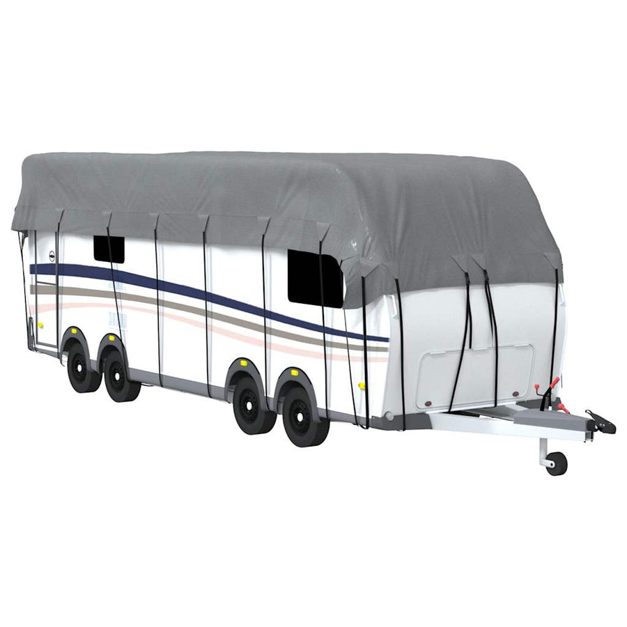Caravan dakbedekking 1000x300 cm vliesvlies grijs