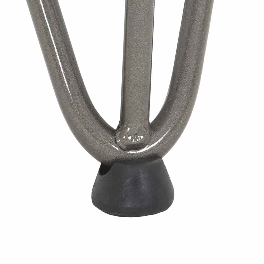 Haarspeld tafelpoten 4 st 30 cm massief staal naturel