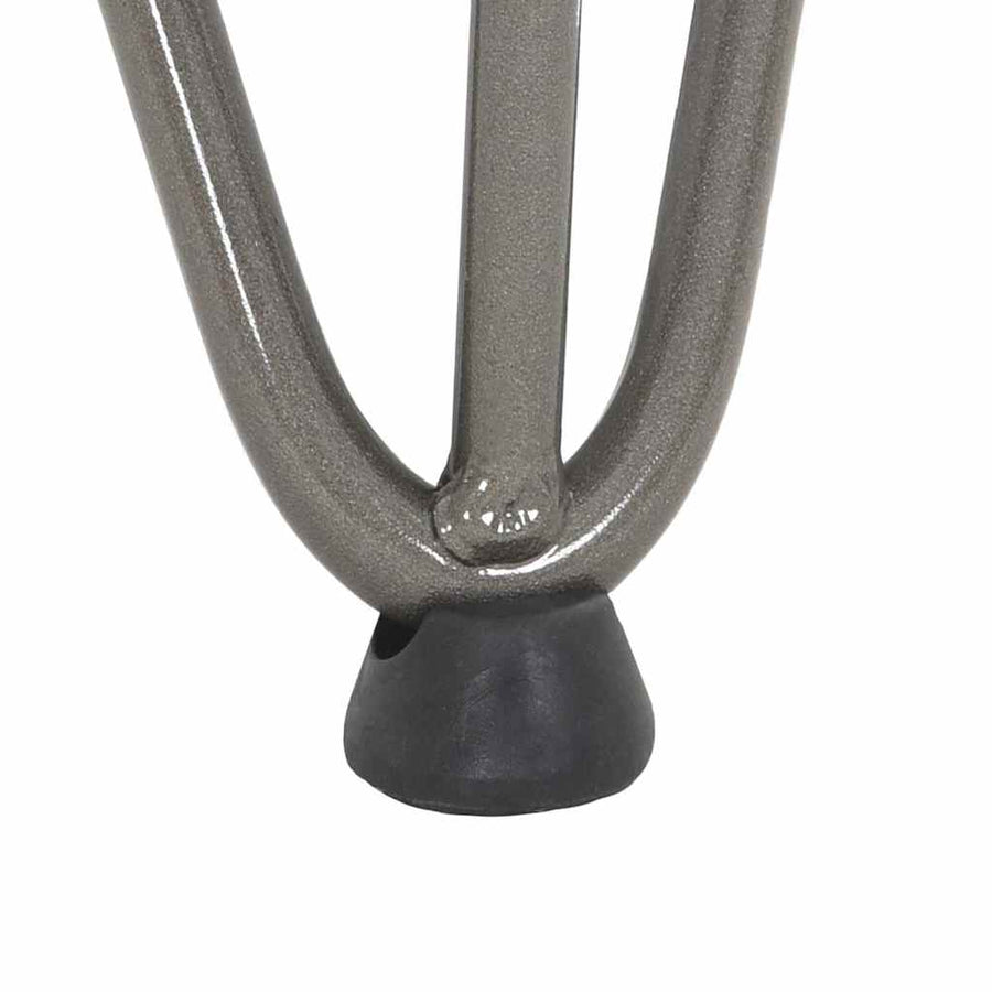 Haarspeld tafelpoten 4 st 72 cm massief staal naturel