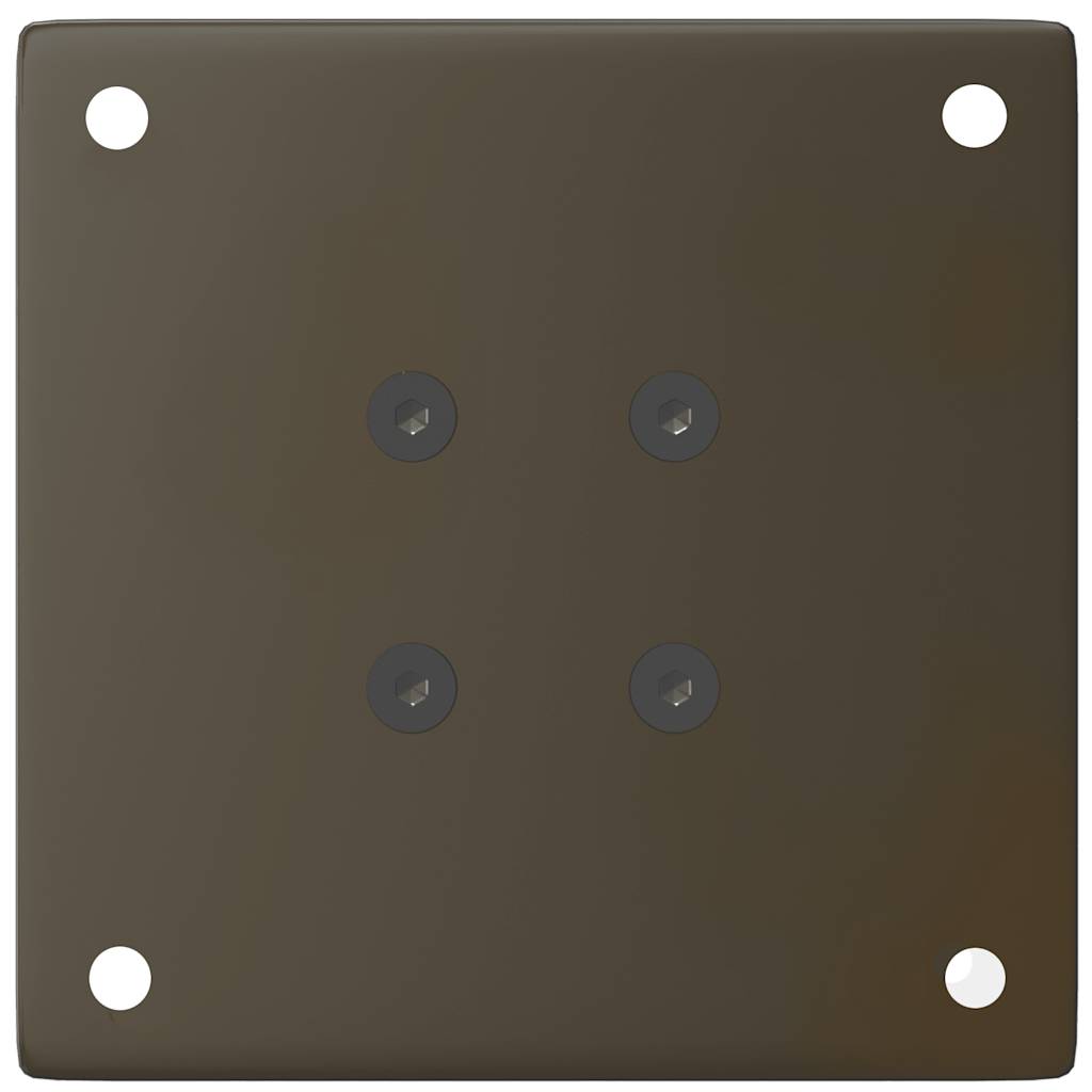 Salontafelpoten 4 st 30-32 cm staal naturel