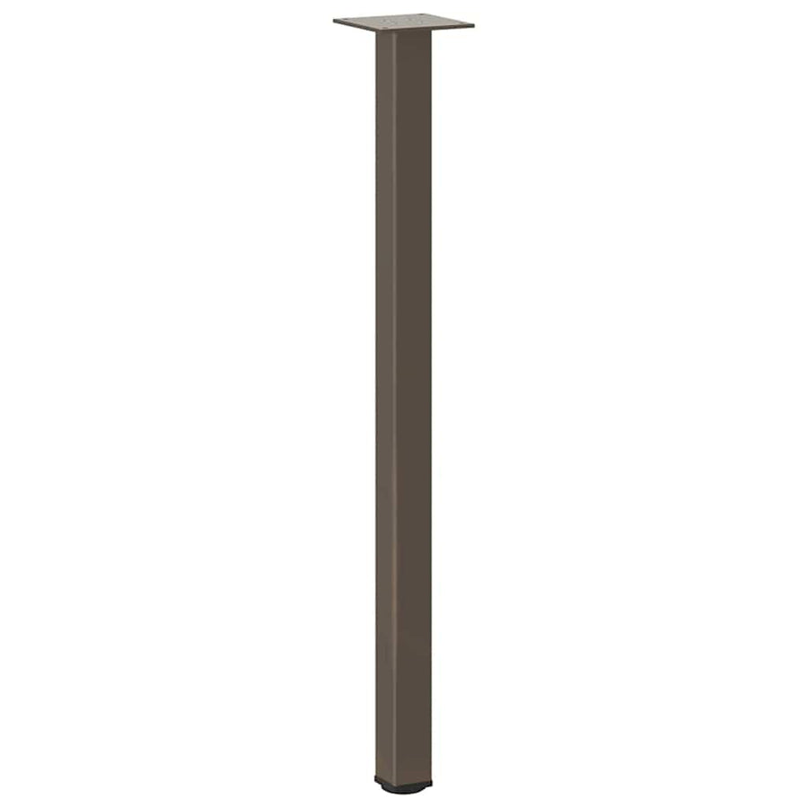 Salontafelpoten 4 st 72-74 cm staal naturel
