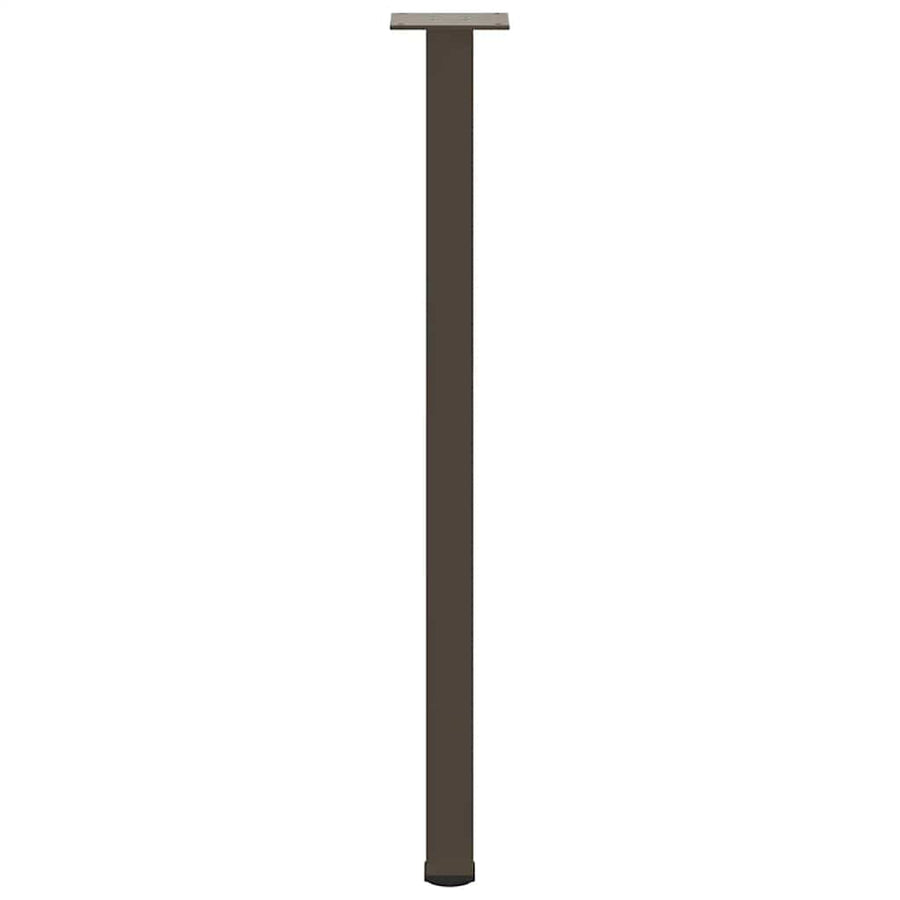 Salontafelpoten 4 st 72-74 cm staal naturel