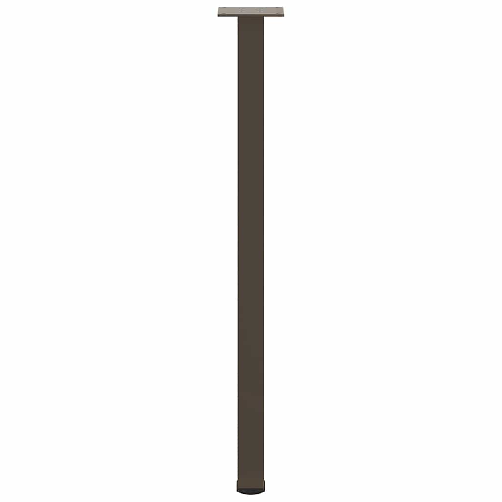 Salontafelpoten 4 st 72-74 cm staal naturel