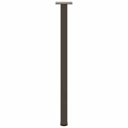 Salontafelpoten 4 st 72-74 cm staal naturel