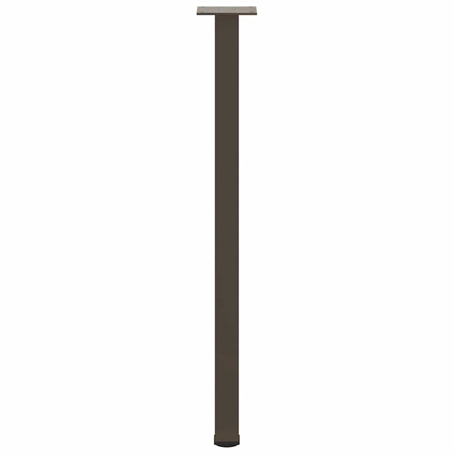 Salontafelpoten 4 st 72-74 cm staal naturel