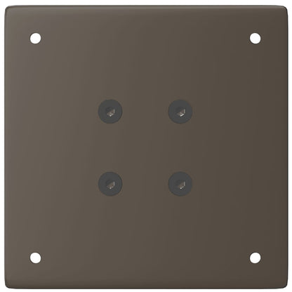 Salontafelpoten 4 st 30-32 cm staal naturel