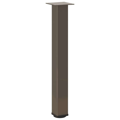 Salontafelpoten 4 st 72-74 cm staal naturel