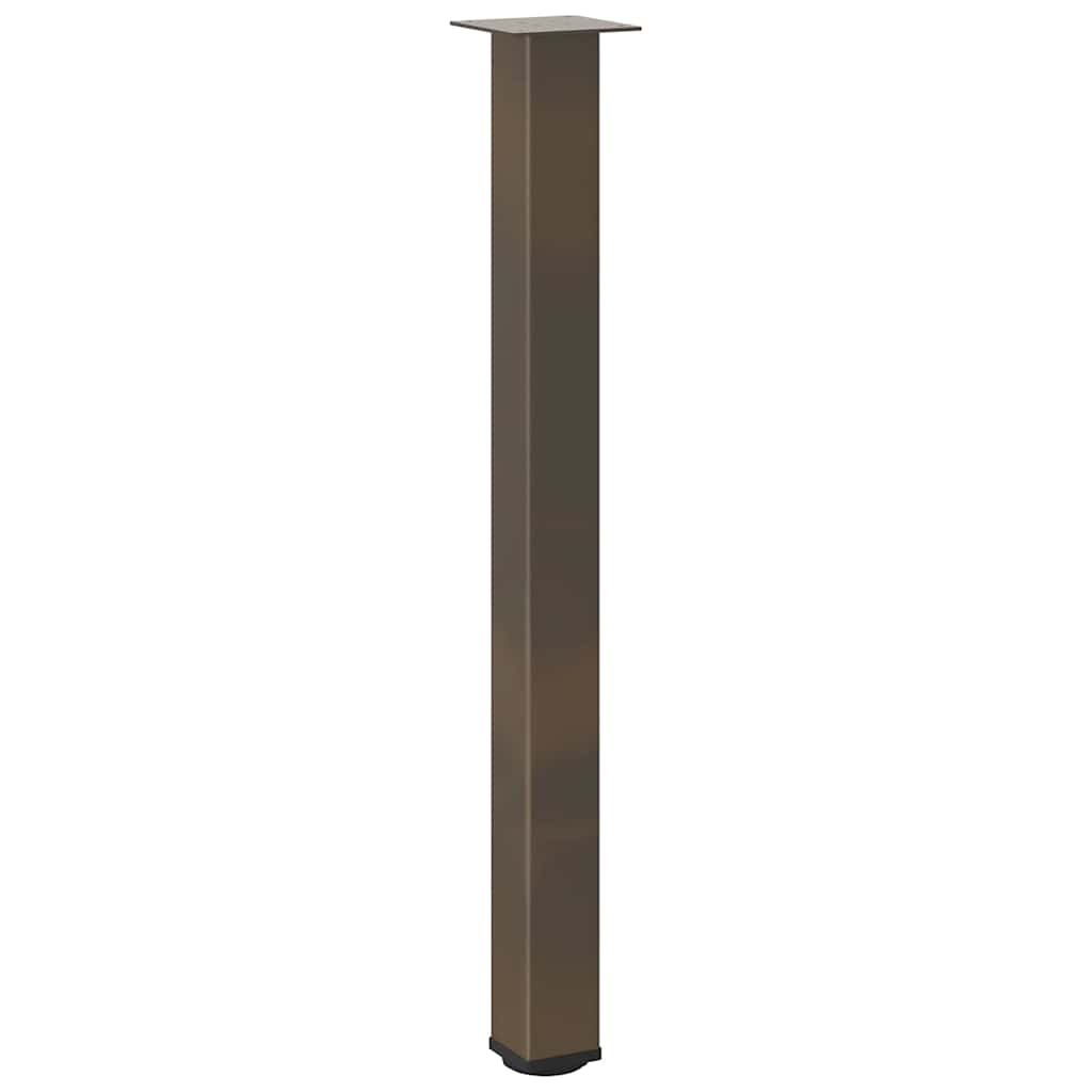 Salontafelpoten 4 st 90-92 cm staal naturel