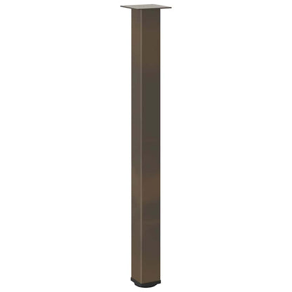 Salontafelpoten 4 st 90-92 cm staal naturel