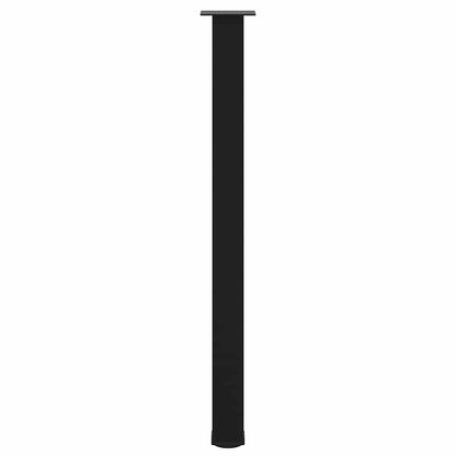 Salontafelpoten 4 st 110-112 cm staal zwart