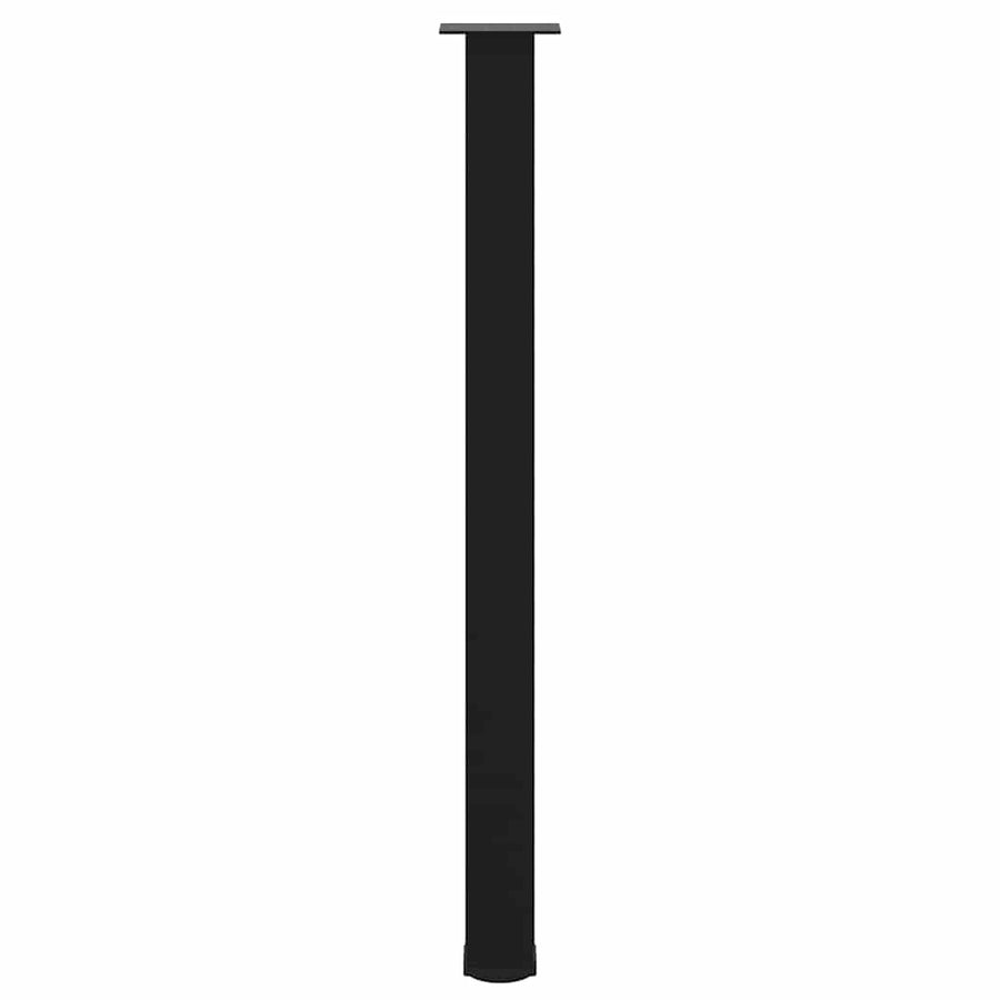 Salontafelpoten 4 st 110-112 cm staal zwart