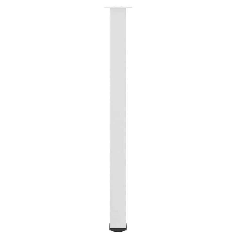 Salontafelpoten 4 st 110-112 cm staal wit