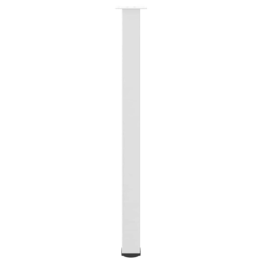Salontafelpoten 4 st 110-112 cm staal wit