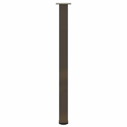 Salontafelpoten 4 st 110-112 cm staal naturel