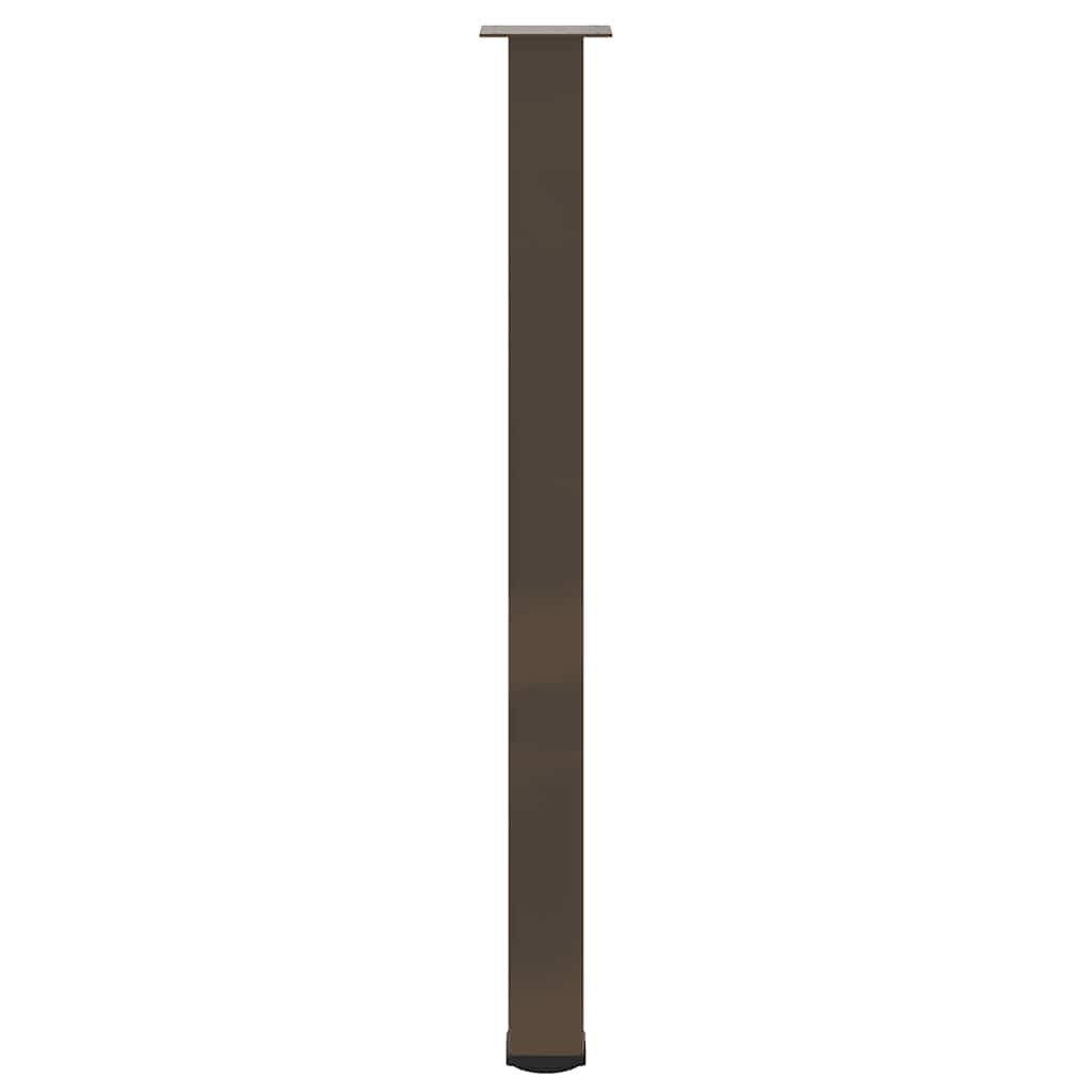 Salontafelpoten 4 st 110-112 cm staal naturel
