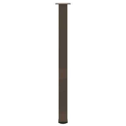 Salontafelpoten 4 st 110-112 cm staal naturel