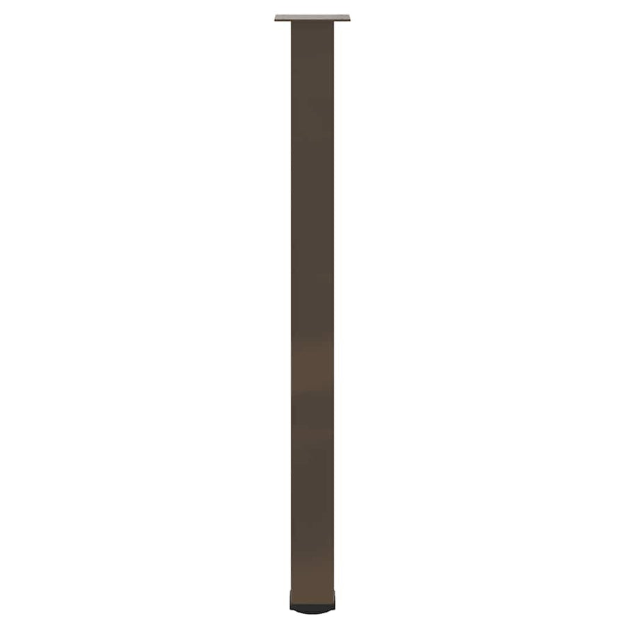 Salontafelpoten 4 st 110-112 cm staal naturel