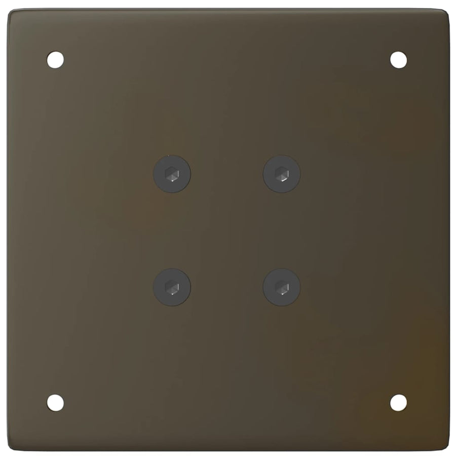 Salontafelpoten 4 st 110-112 cm staal naturel