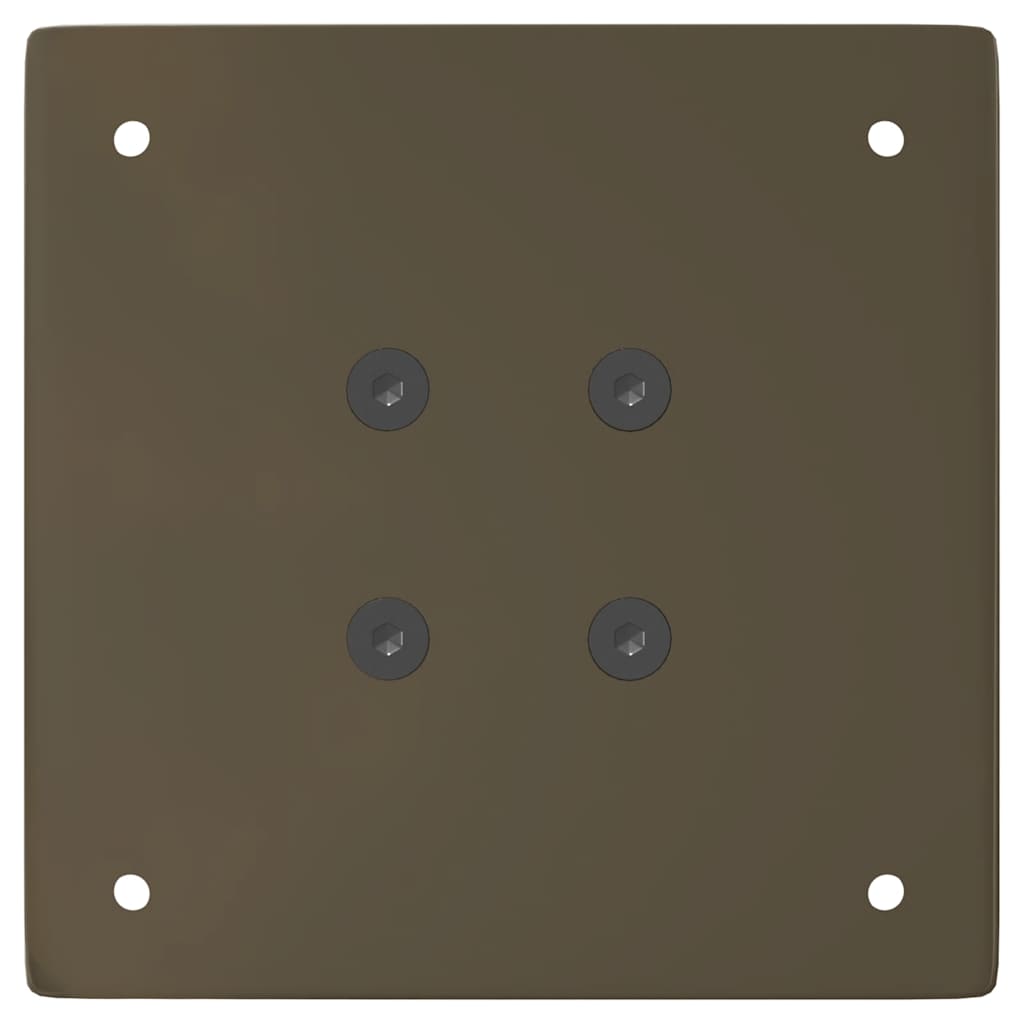 Salontafelpoten 4 st 42 cm staal naturel
