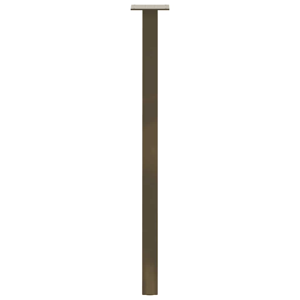 Salontafelpoten 4 st 72 cm staal naturel