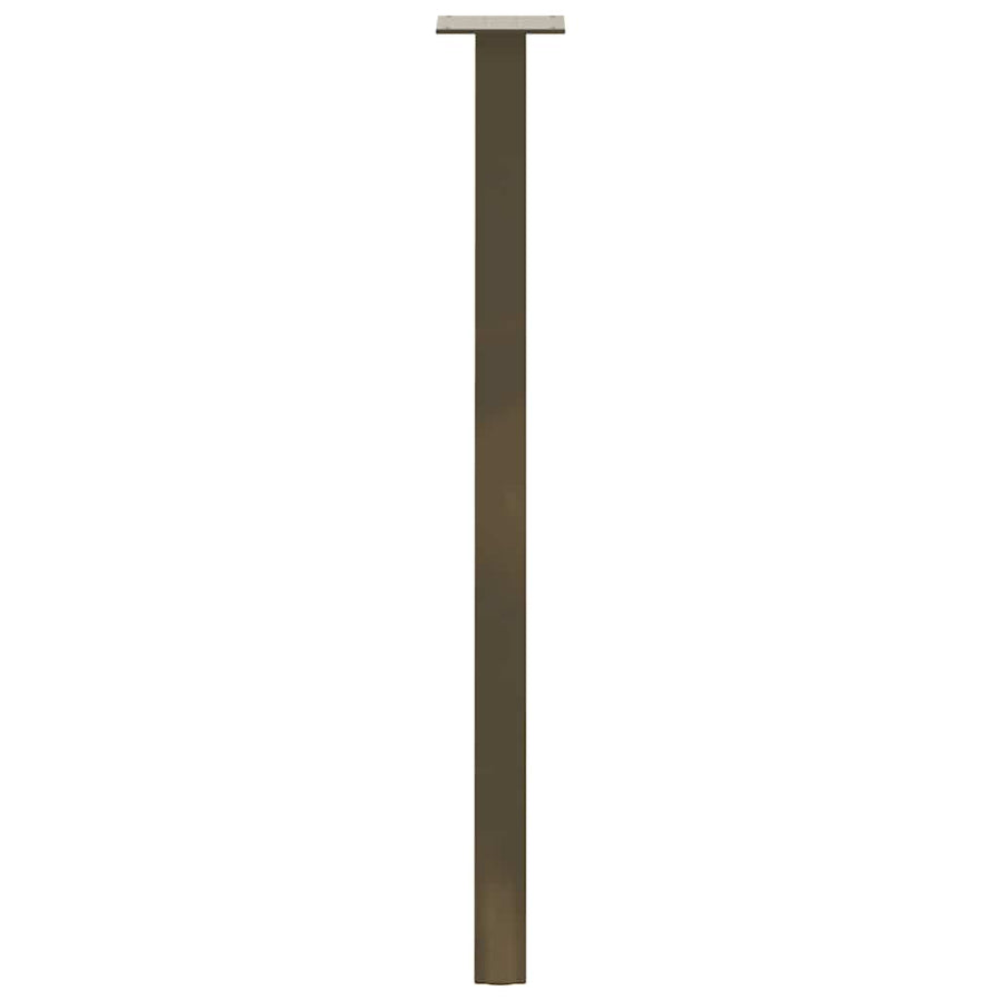 Salontafelpoten 4 st 72 cm staal naturel