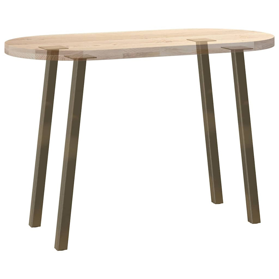 Salontafelpoten 4 st 72 cm staal naturel