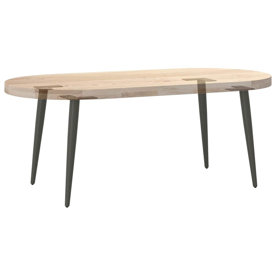 Salontafelpoten conische vorm 4 st 30-31 cm staal antraciet