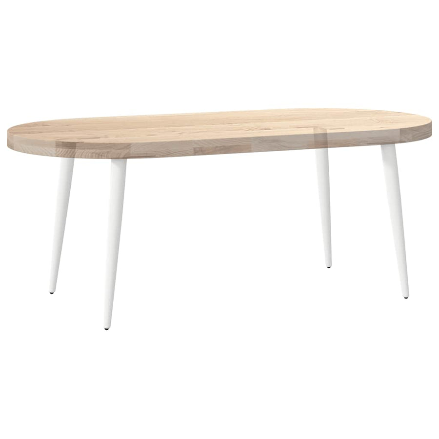 Salontafelpoten conische vorm 4 st 42-43 cm staal wit