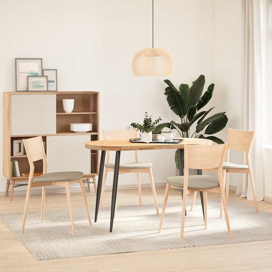 Salontafelpoten conische vorm 4 st 72-73 cm staal antraciet