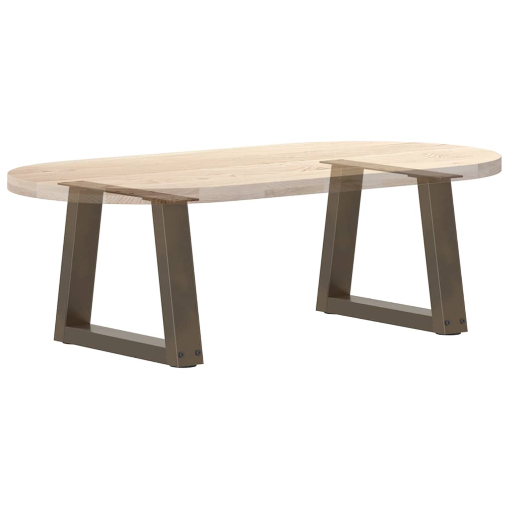 Eettafelpoten 2 st V-vormig 30x(30-31,3) cm staal naturel
