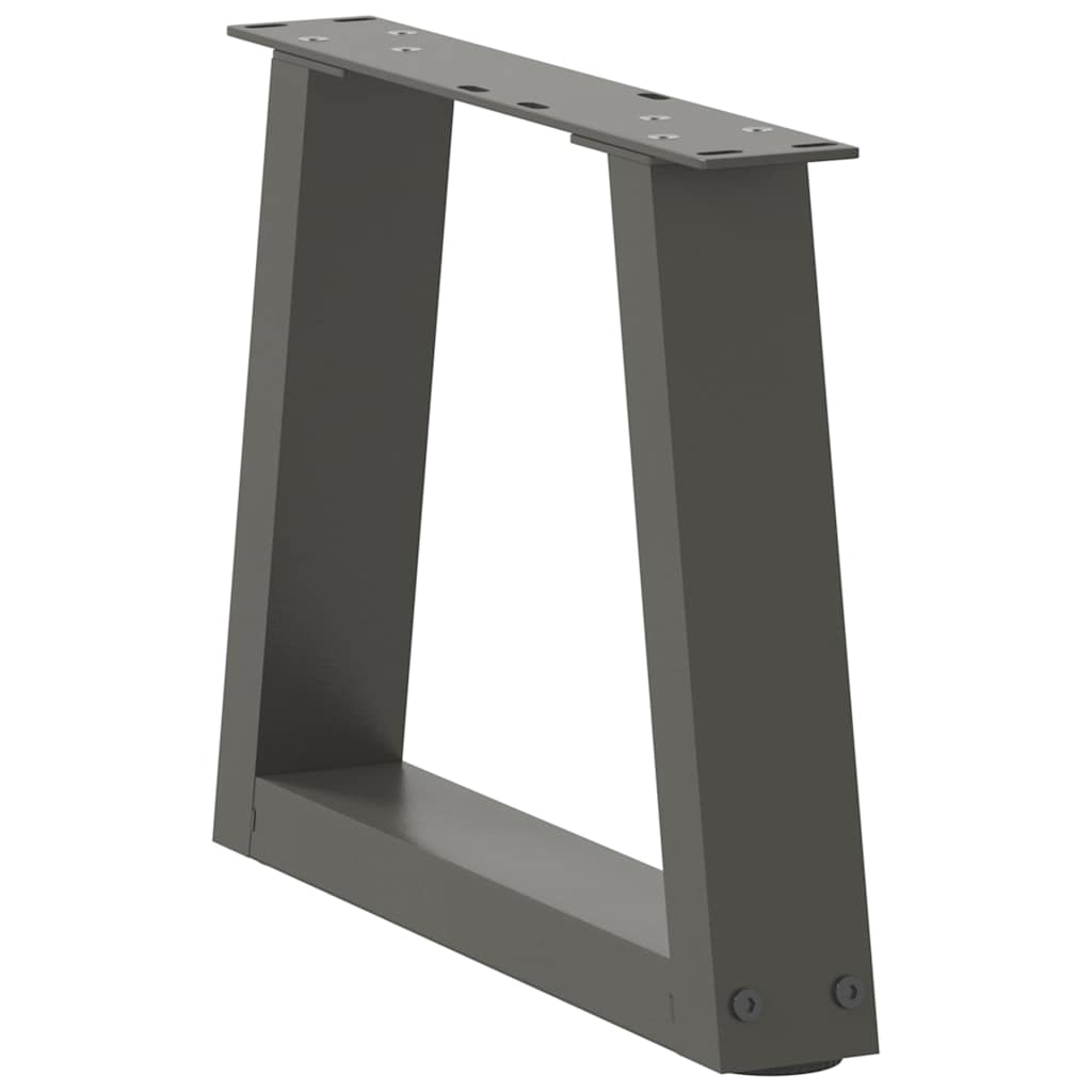 Salontafelpoten V-Vormig 40X(30-31,3) Cm Staal Antraciet 2 40 x (30-31.3) cm