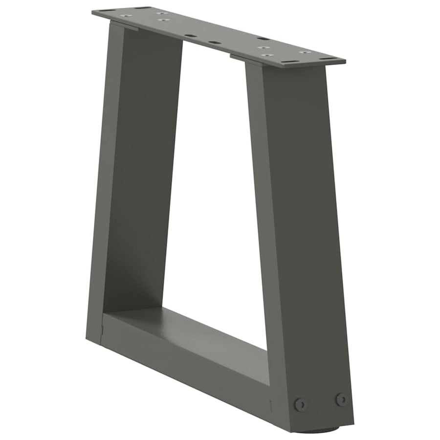 Salontafelpoten V-Vormig 40X(30-31,3) Cm Staal Antraciet 2 40 x (30-31.3) cm
