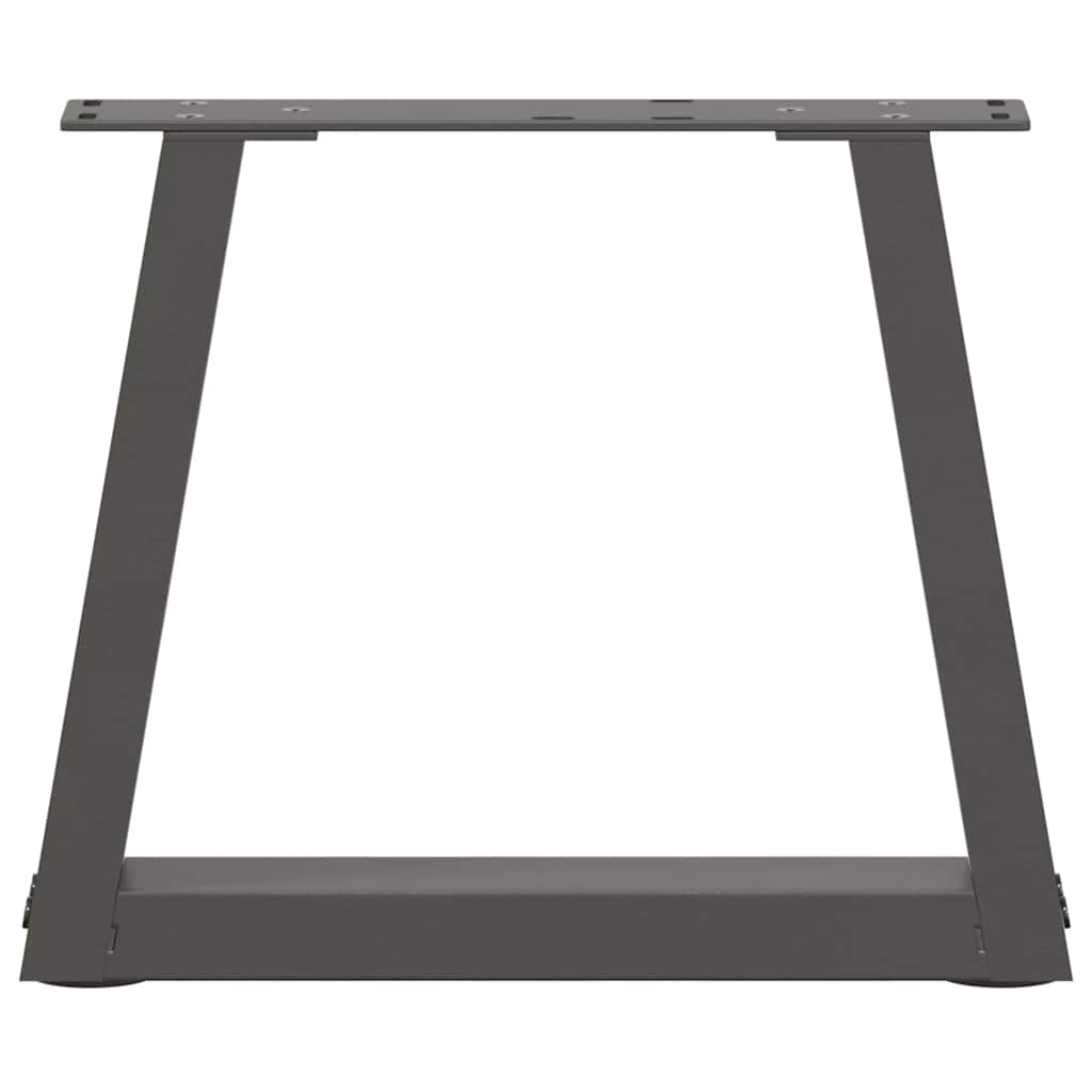 Salontafelpoten V-Vormig 40X(30-31,3) Cm Staal Antraciet 2 40 x (30-31.3) cm