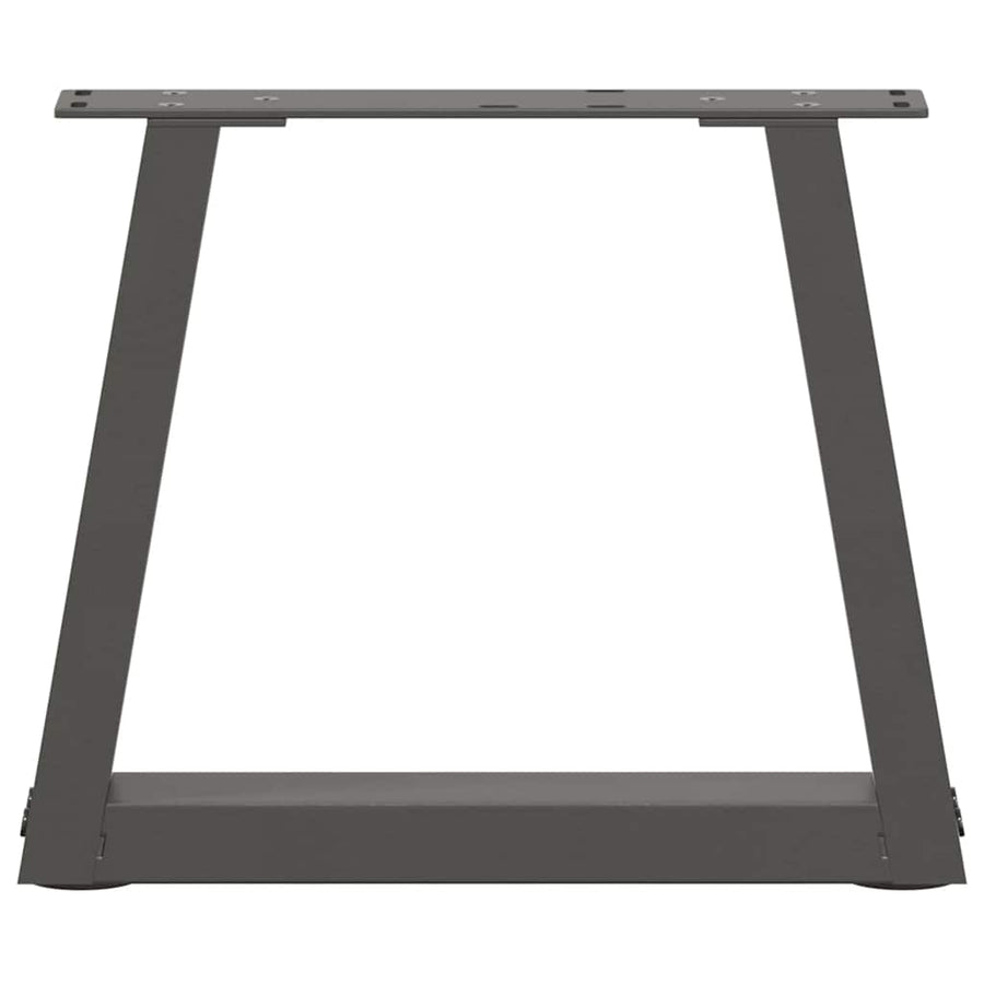Salontafelpoten V-Vormig 40X(30-31,3) Cm Staal Antraciet 2 40 x (30-31.3) cm