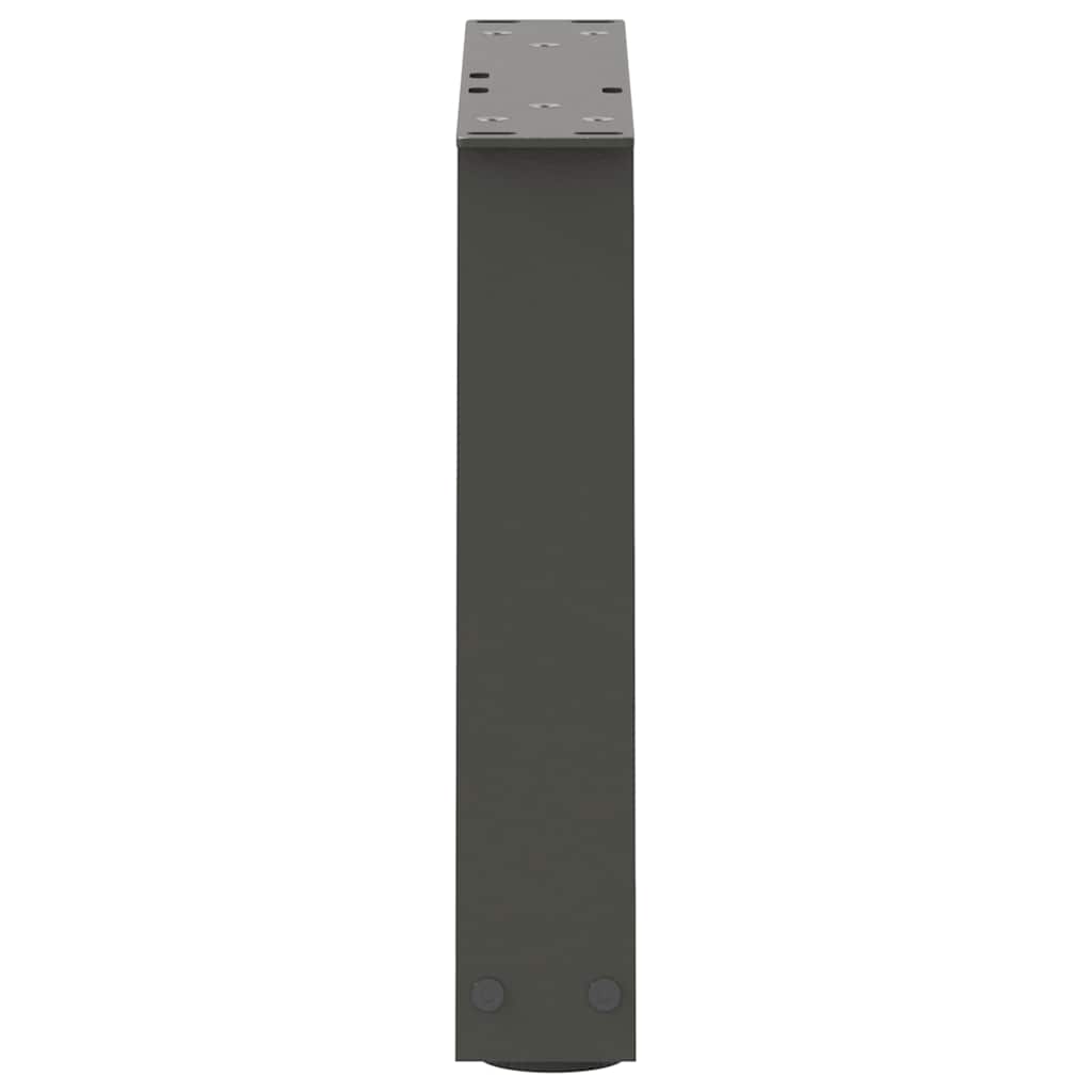 Salontafelpoten V-Vormig 40X(30-31,3) Cm Staal Antraciet 2 40 x (30-31.3) cm