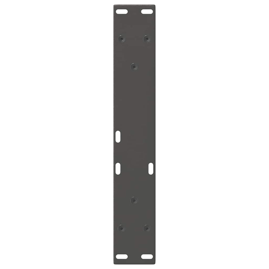 Salontafelpoten V-Vormig 40X(30-31,3) Cm Staal Antraciet 2 40 x (30-31.3) cm