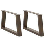 Salontafelpoten 2 st V-vormig 70x30 cm staal